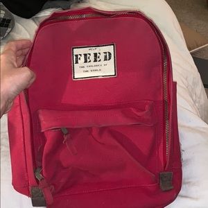 FEED PROJECT Red Backpack!